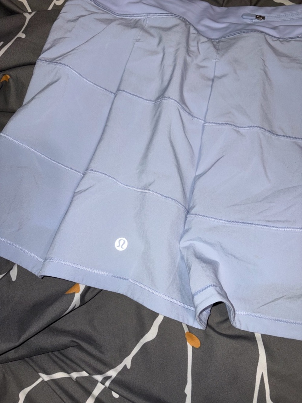 Lululemon Pace Rival Mid-Rise Skirt Long Pastel Blue Size 20 - Picture 5 of 12